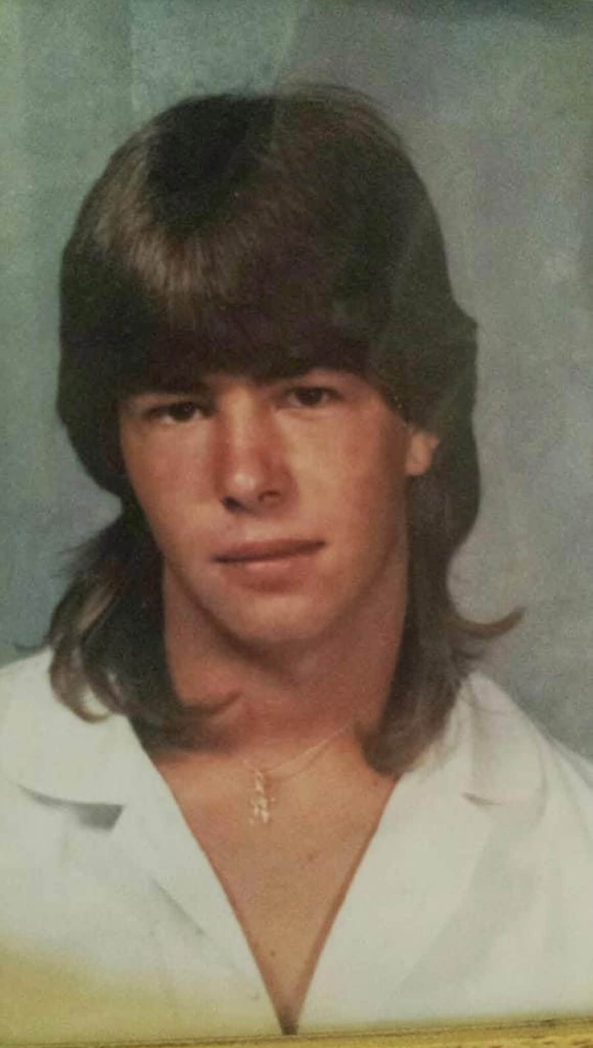 Curtis Lee Meador as a teenager